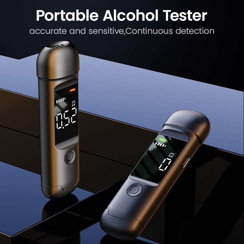 Good Portable Alcohol Breathalyzer Machine For personal use Testing XJ1000