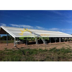 All Aluminum 6005 Solar Panel Mounting Frame Structure 6000mm