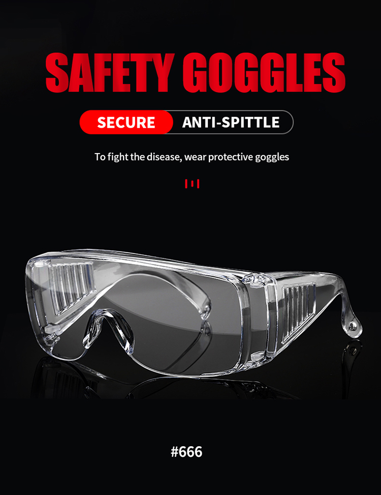 Multi-function High Quality Fashion Protective Glasses Anti-fog Safety Goggle For Aboard