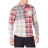 Buy cheap Mix Plaid checked Mens Casual Linen Shirts XS~XXXL With 48% Cotton from wholesalers