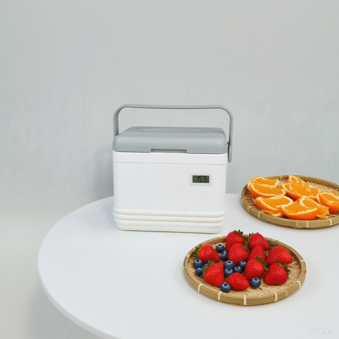 Insulated Ice Cooler Box for Camping Keeps Cold 12 Hours