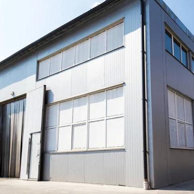 Lightweight Prefab Steel Warehouse Building , Prefab Steel Frame Commercial