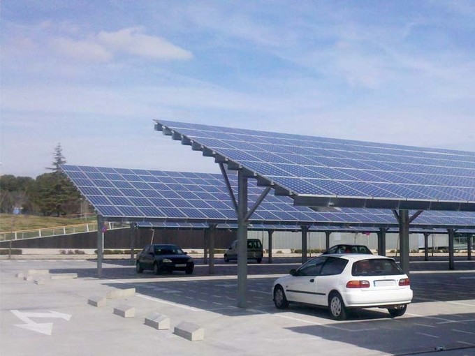 5deg - 15Deg Installation aluminum solar carport structures solar bracket solar structure