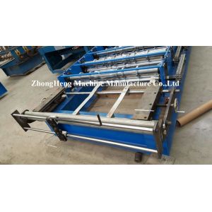 Metal Roofing Tile Roll Forming Machine With Adjustable Feeding Table And