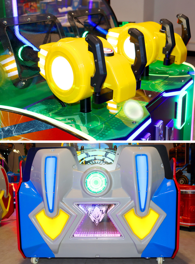 2 players Robot Storm ball shooting video redemption machines with ticket for prize