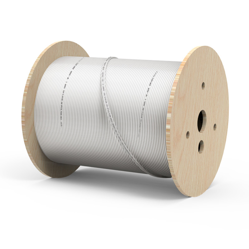 1 2 4 6 8 Core Indoor Steel Wire Drop Fiber Optic Cable