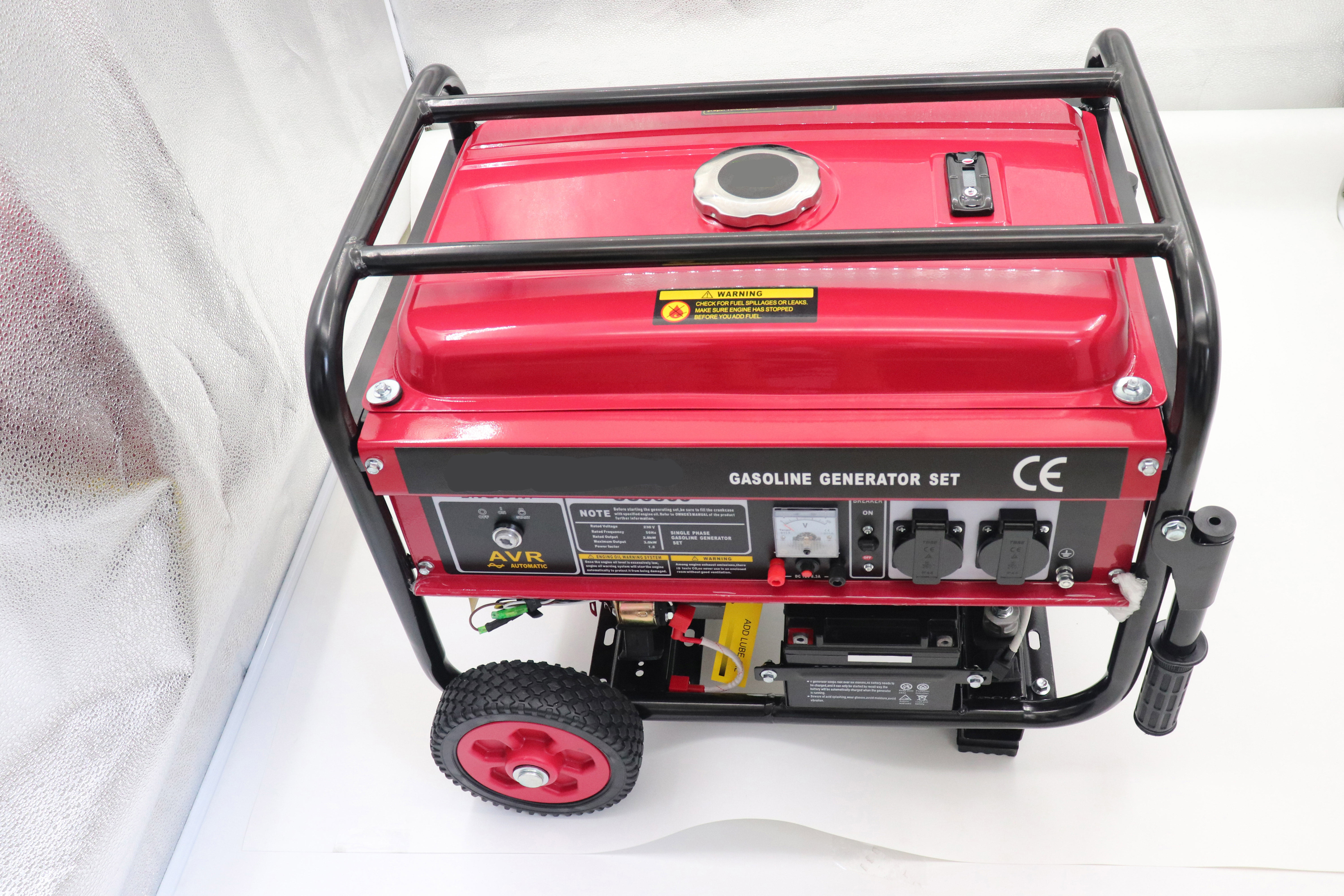 Upgrade Your Mid East Business with Our 2.8 KW Gasoline Generator at 50/60HZ Frequency