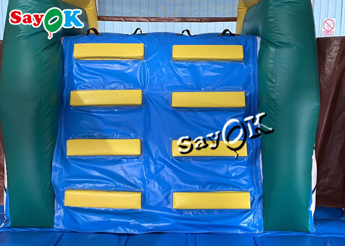 Jurassic Dinosaur Inflatable Bounce House Water Slide For Kids Playground