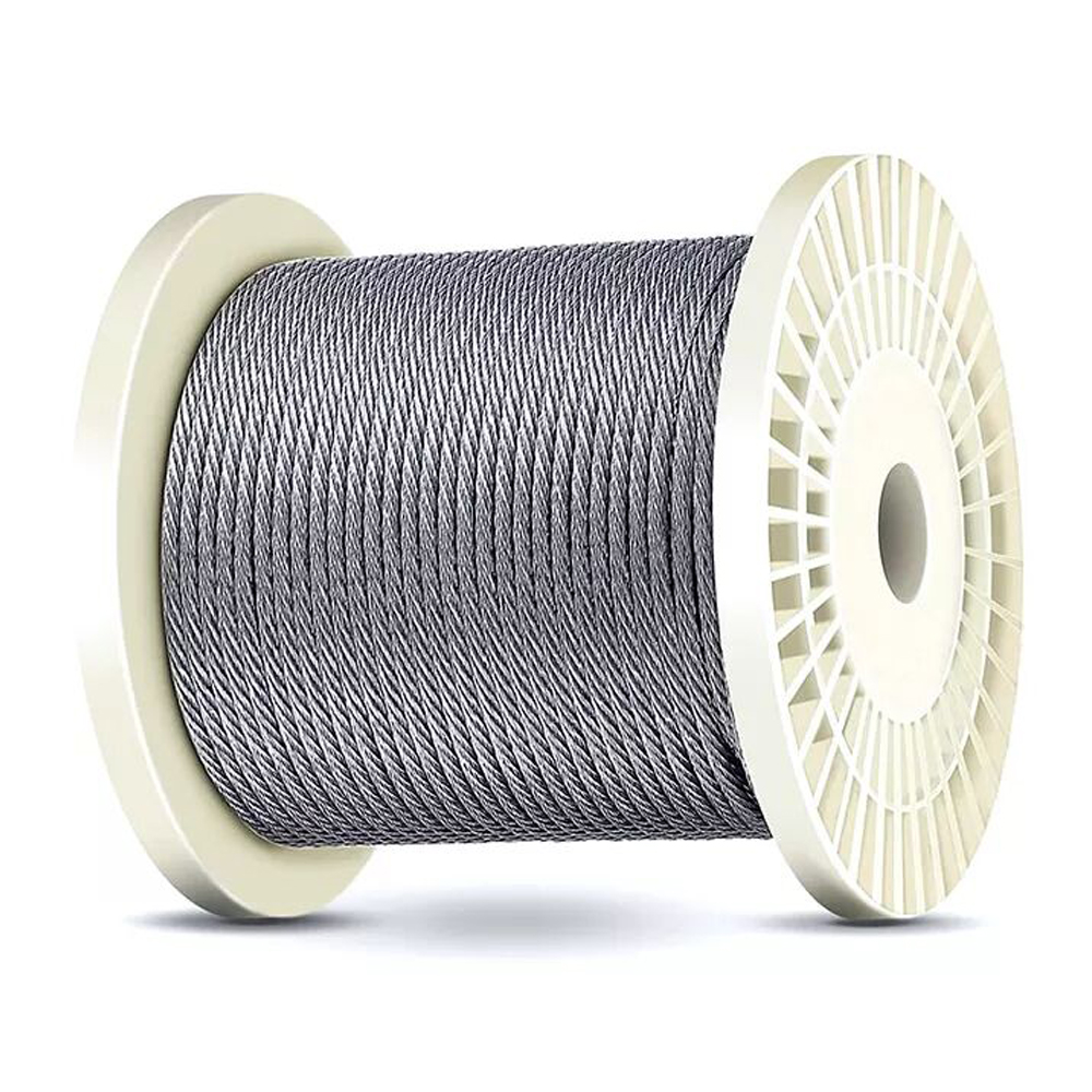 Carbon Steel 8*19s Galvanized Steel Wire Rope Cable for Elevator Exporter