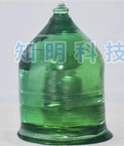 Quality Green Laser Sapphire Crystal Artificial Single For Watch Glass Customized Size for sale