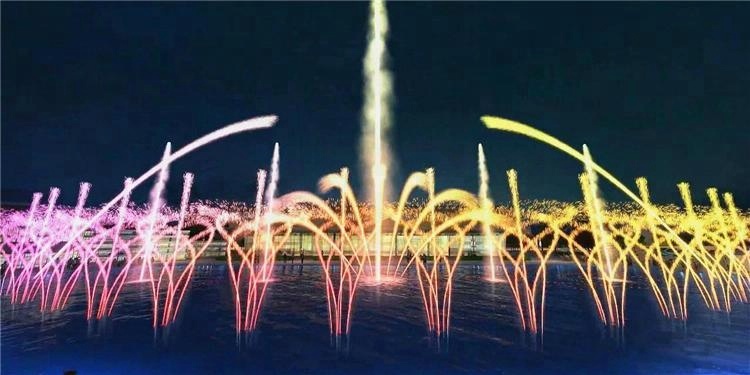 DMX512 Lamp Software Dancing Musical Fountain Garden