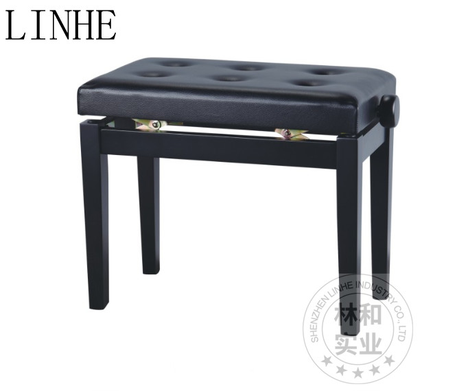 best price wholesale standard artist piano wholesale bench Black Piano Pedal Extender Bench for Kids with 2 Pedals Adjus