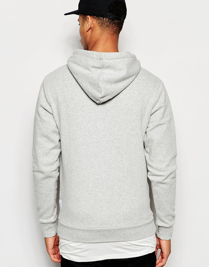 Customized 100% Cotton Fleece Hoodies/ Sweatshirts/ Hooded Sweater/ Printed Sweatshirt color grey ,size:S-XXL