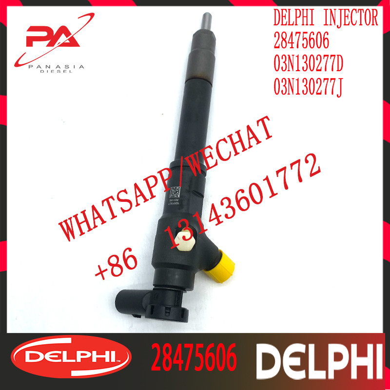 28475606 DELPHI Diesel Fuel Injector 03N130277D 03N130277J For VOLKSWAGEN