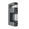 Buy cheap Anodized Grey Aluminum Window Profiles Sliding Casement Window Aluminium Frame from wholesalers
