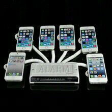 6 ports Alarm Sensor Host Multiple Security display stand for mobile,tablet PC