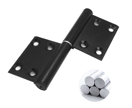 6063-T5 Primary Aluminum Door Hinge For Customizable European Standard