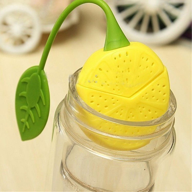 amazon top selling lemon identity Cute Shape Design Custom Silicone Tea Infuser