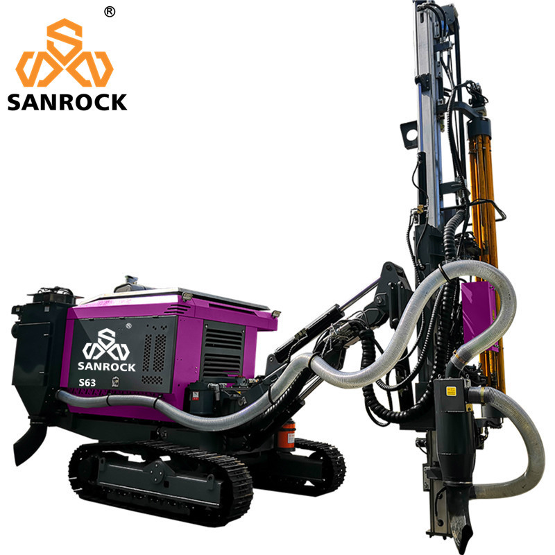 Hydraulic Crawler Integrated Drilling Equipment Mining Rotary Borehole Rock Drilling Rigs