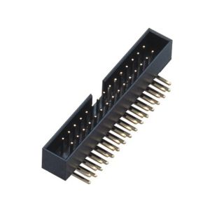 2.0mm Male Header Connector Plane Of Bending Simple Cow Connector