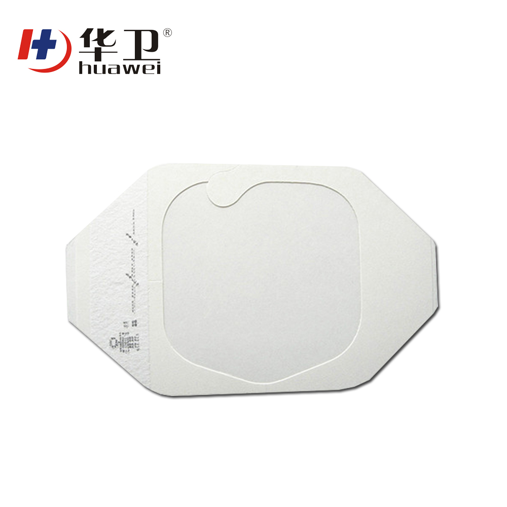PU film transparent medical surgical OEM size factory price iv securement dressing