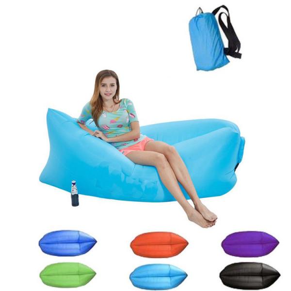 Inflatable Lounger Air Sofa Hammock Portable: Waterproof Anti Air Leaking Design