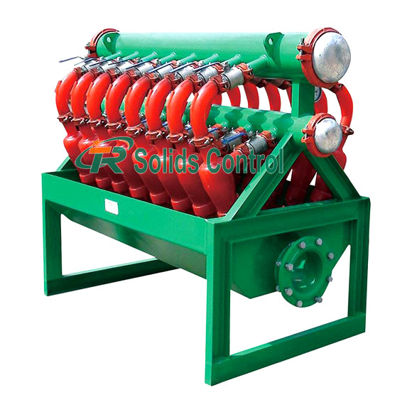  High Efficiency Drilling Mud Desilter Hydrocyclone Large Capacity For Oilfield Manufactures