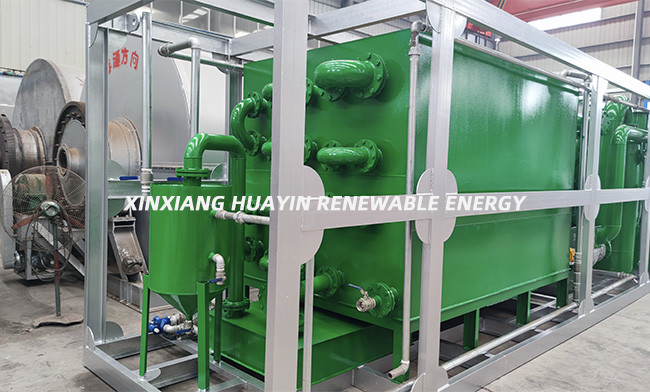Huayin Small Size Waste Tyre To Diesel Plant 3 Ton Pyrolysis Unit