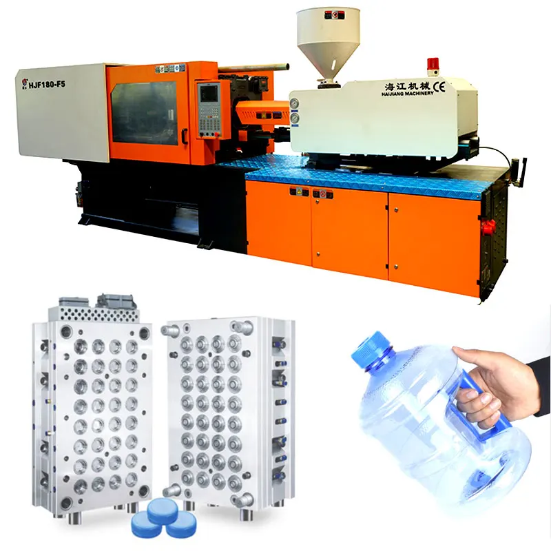 Fast PET Preform Injection Molding Machine With Screw Diameter 30-50mm