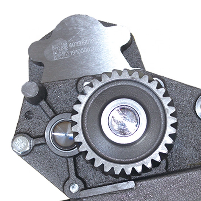 OE NO. AZ1500070021A OIL PUMP for WEICHAI HOWO SHACMAN SHANTUI SD16 Year 2005-
