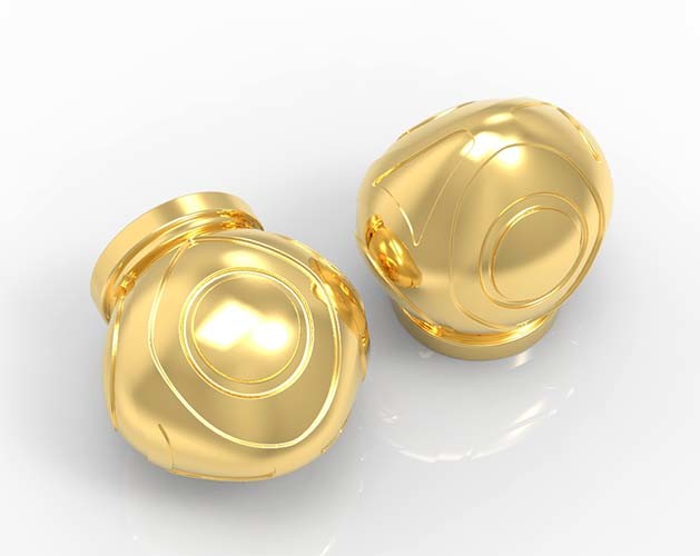 Creative Texture Metal Perfume Bottle Caps Custom Logo Luxury Universal Fea 15Mm