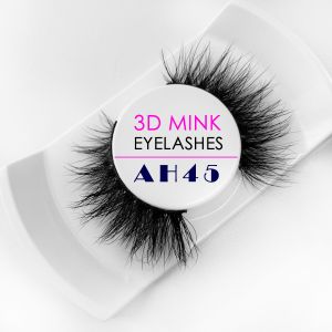 Reusable 3D Mink Eyelashes 100% Handmade Craft Customized Packaging