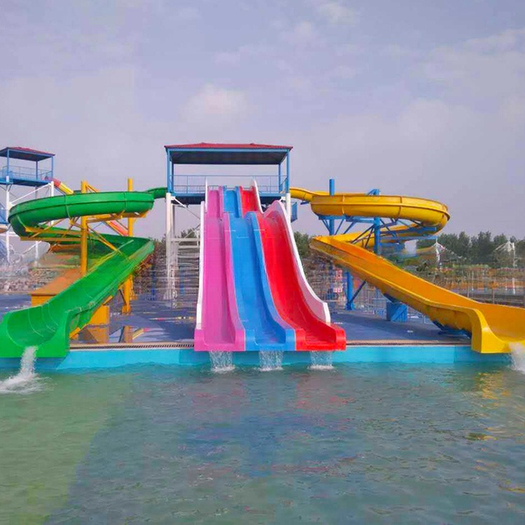 Large-Scale Combination Water Park Slide for Adult