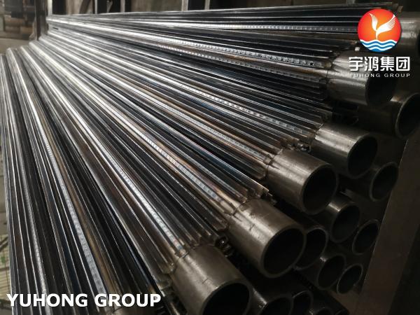 Longitudinal Finned Tube, ASTM A106 GR.B With Carbon Steel Fin, For Power Plant