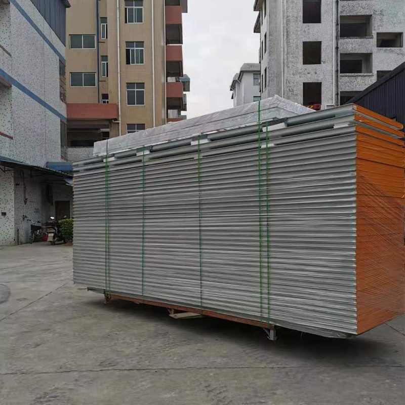 Truck Paint Room Bus Spray Booth with 2 Sets of 11KW Intake Fans and LPG Heating Source