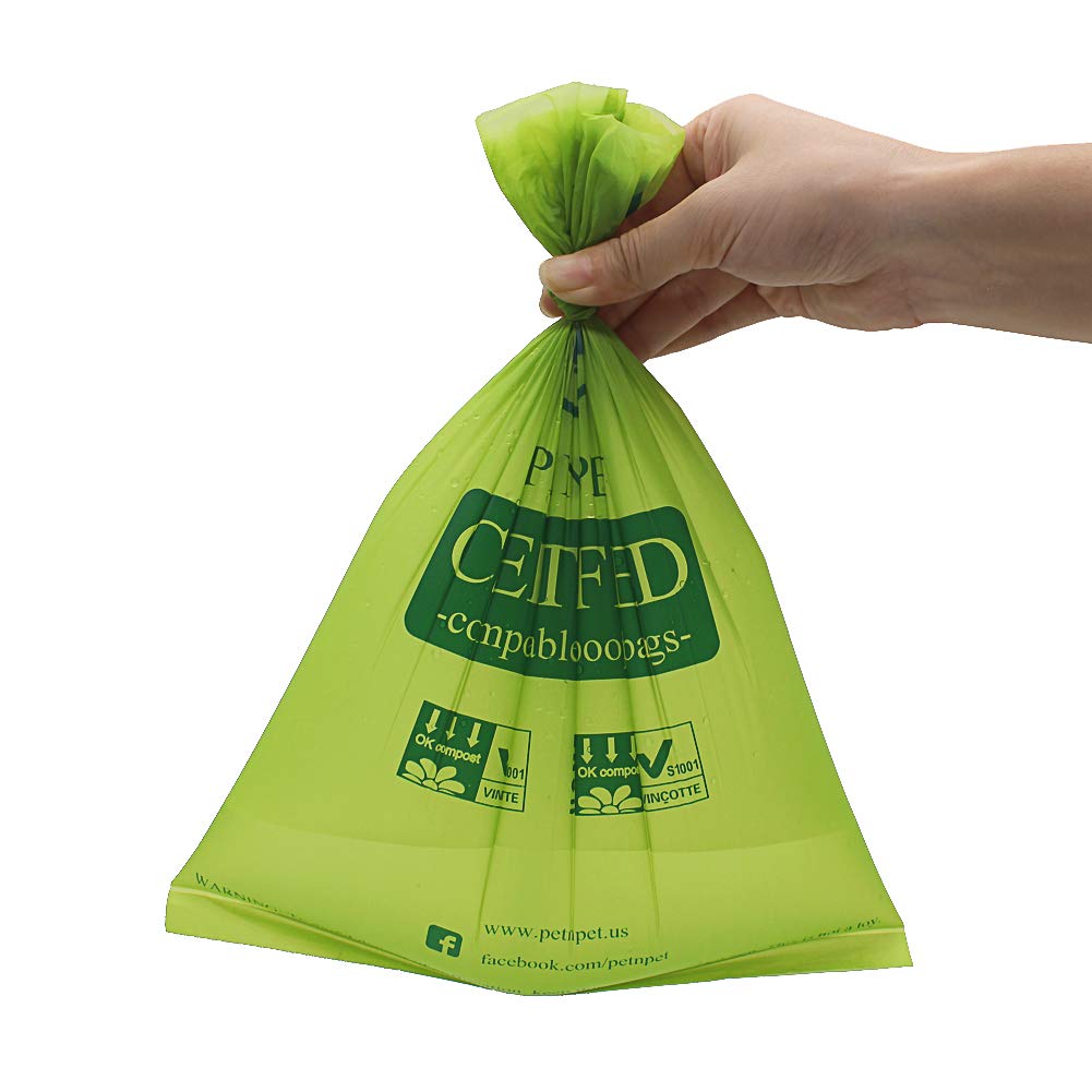 Pet Products 2020 Wholesale Dog Doggie Poop Bag with Dispenser Biodegradable Dog Waste Bags