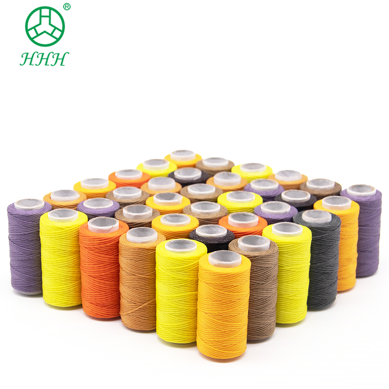 High Tenacity 50m Polyester 210D/16 Leather Stitching Thread for Leather Bag Wallet