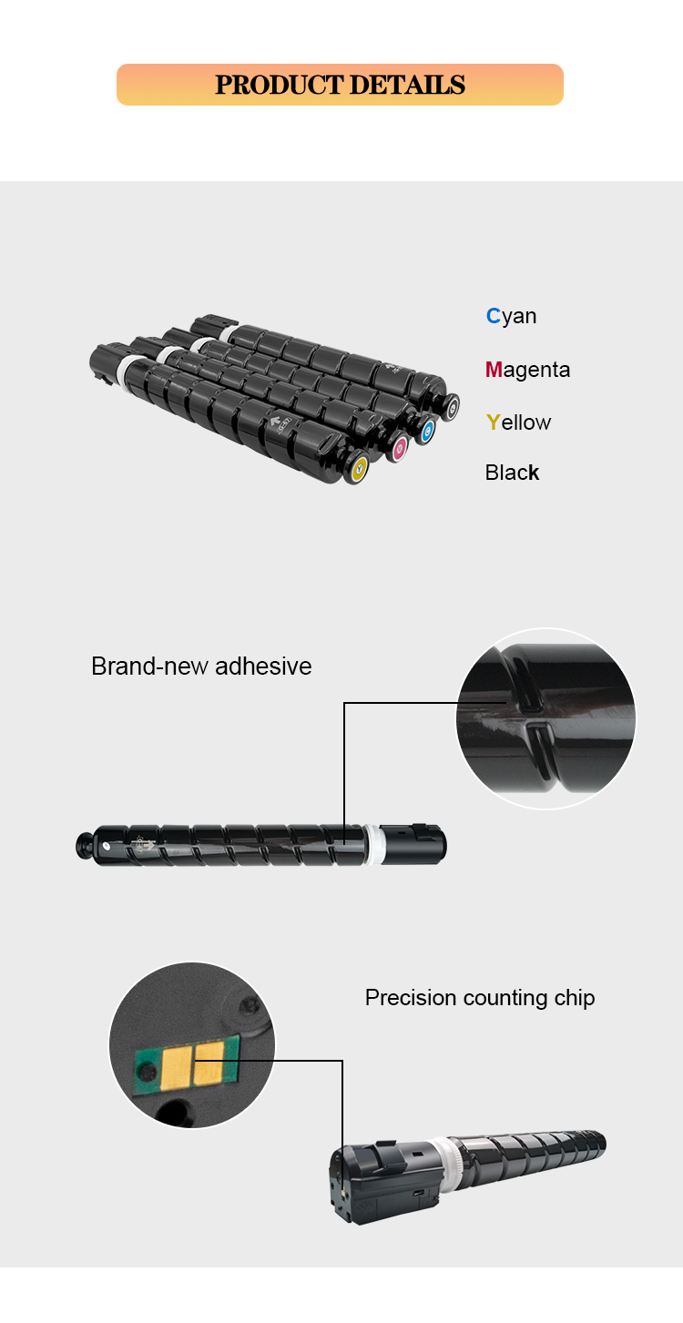 Compatible Replacement NPG-67 Copier Toner Cartridge For Canon C3020 C3330 C3325 C3320 C3320L C3520
