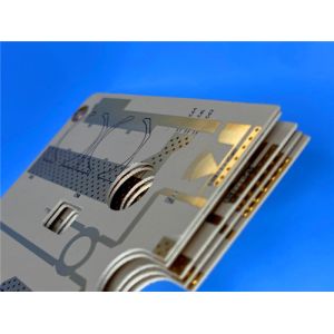  RT/duroid 6035HTC PCB: 0.6mm Thickness, Ceramic-Filled PTFE Base, and No Solder Mask for High-Power RF Performance Manufactures