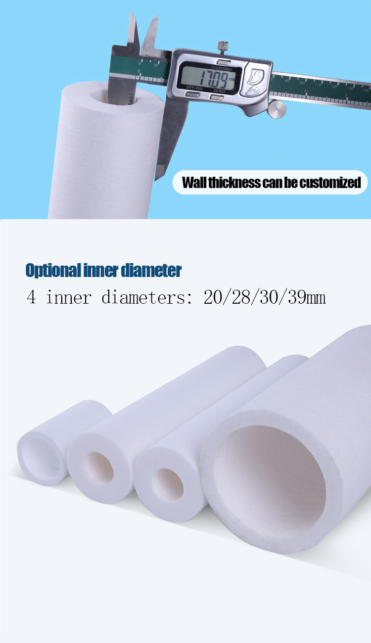 100% Food Grade Polypropylene 5 Inch PP Filter for Whole House Water Purification System