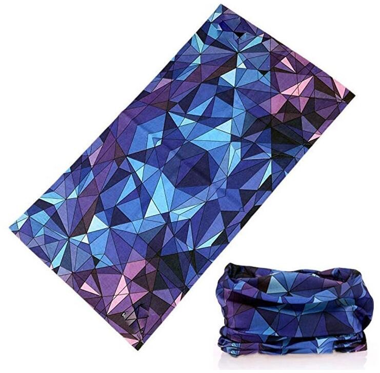 Hot sale fashion design printing multifunctional custom cheap 100% cotton bandana,microfiber plain custom made bandana