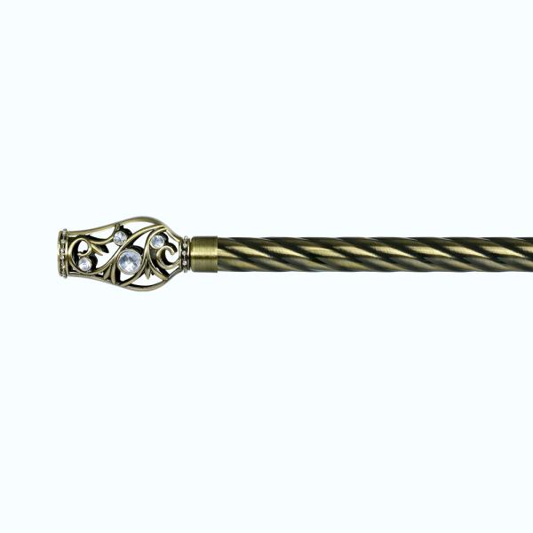 Hot Selling Window Curtain Pole Metal Fashion Home Hardware Adjustable Curtain