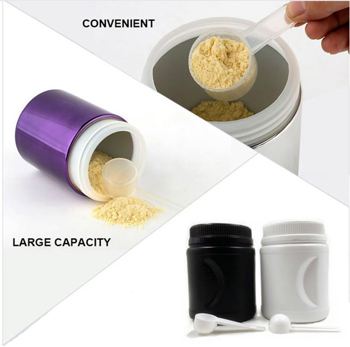 Smooth Cap 7000ml Plastic Powder Canister BPA Free Soybean Milk Powder Jar