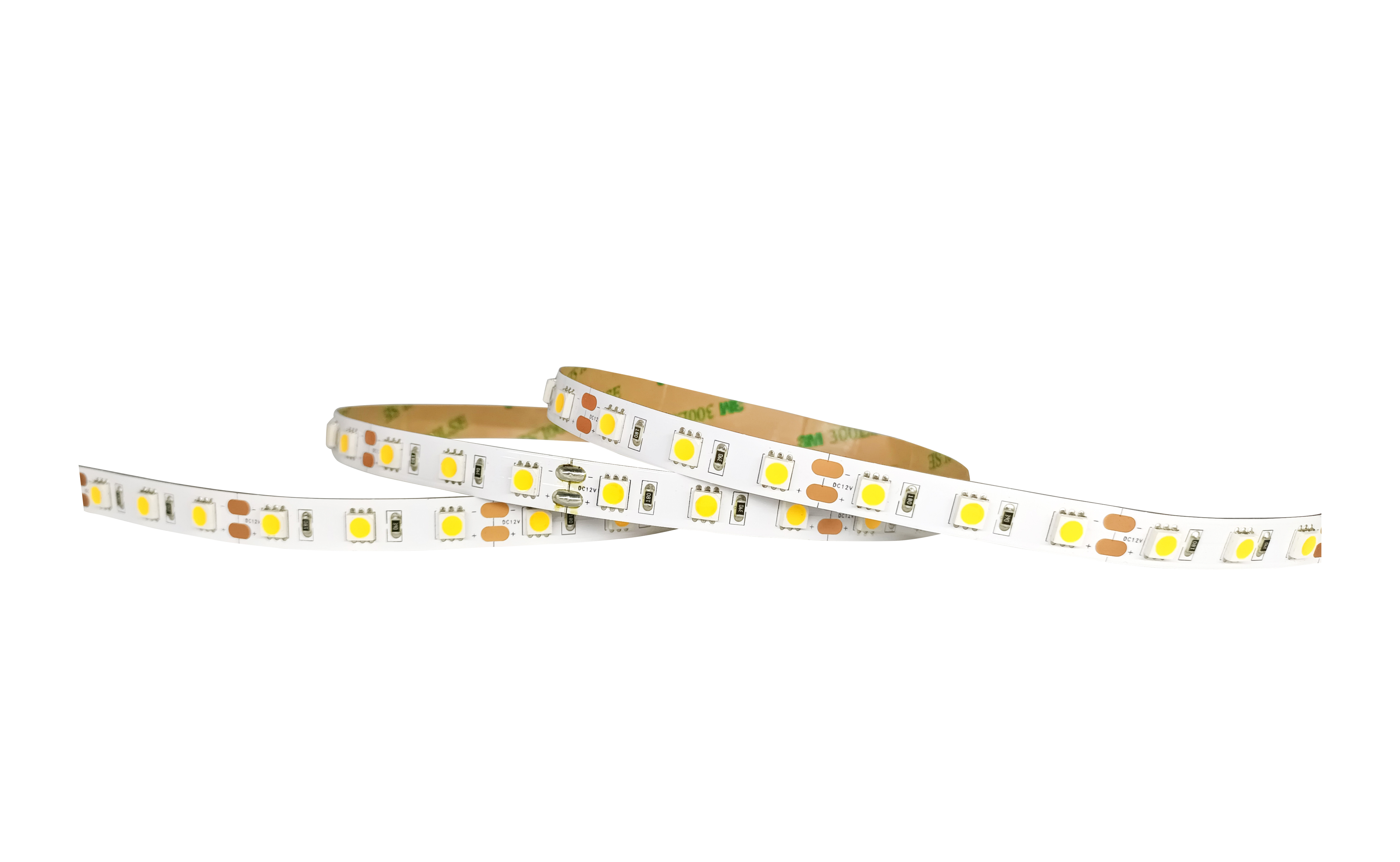 UL SMD LED Flexible Strips 5050 Highlight Monochrome 50000H Long Life