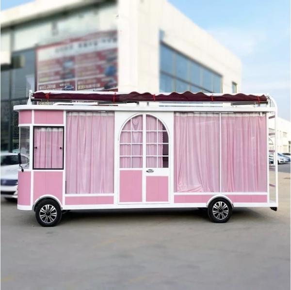 Electric Mobile Hair Salon Barber Shop Dresser Van Truck Trailer Boutique Cart