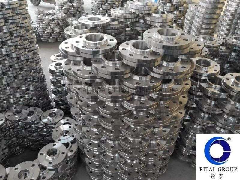 300LB Weld Neck Pipe Flanges SS400 Carbon Steel BS4504 Ring Joint Blind Flange