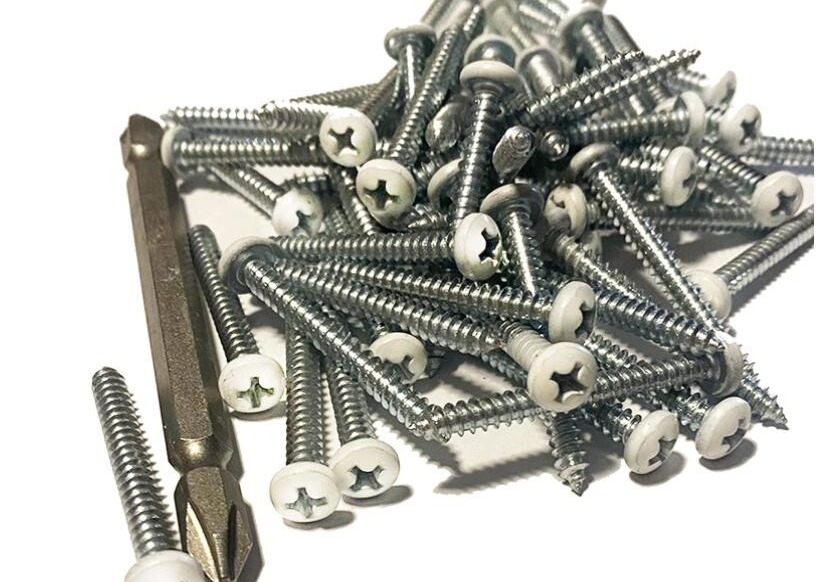 SS316 Zinc Plated M48 Milling Threading Pan Head Self Drilling Screws