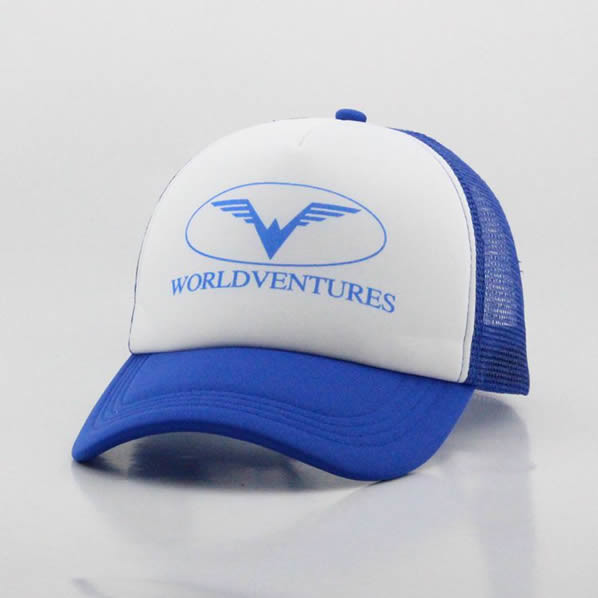 Custom design event use baseball caps, silkscreen logo printed hats, half mesh hats, business advertise gifts hats
