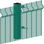 Anti Cut 358 Security Fence Green Powder Coated For University Facilities Manufactures