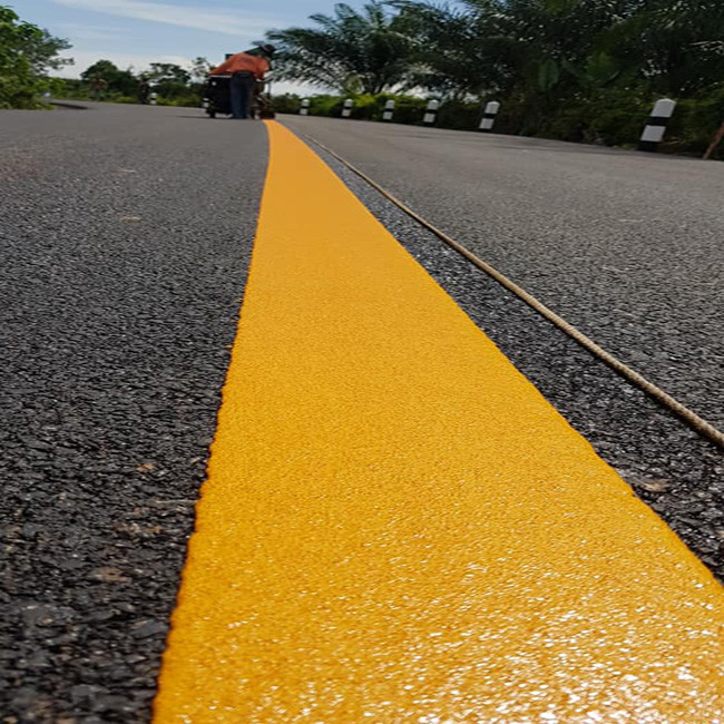 Factory Direct White Yellow High Durable Hot Melt Road Marking Paint Reflective Paint